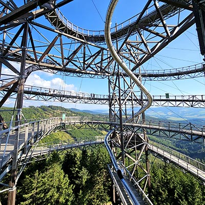 Sky Walk w Czechach w odległości 53 km od Starego Gierałtowa