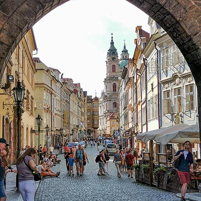 Praga - 230 km od Starego Gierałtowa