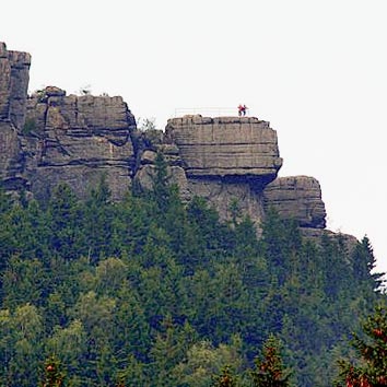 Szczeliniec w Górach Stołowych