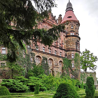 Zamek Książ - 99 km od Starego Gierałtowa